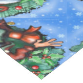KerstElf Tafelkleed (Gekanteld)