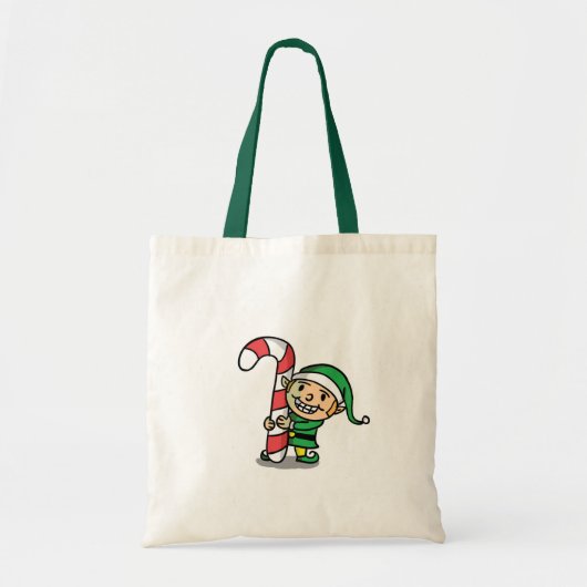 Kerstelf Totetas Tote Bag (Voorkant)