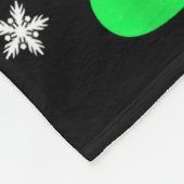 Kerstelf van Jingle Byllers voetbal Fleece Deken (Hoek)