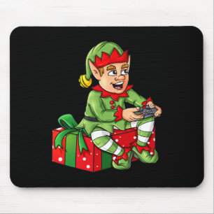 KerstElf Video Gamer Controller Boys Kinder Xma Muismat