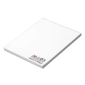 Kerstelfen Notitieblok (Linkerzijde)