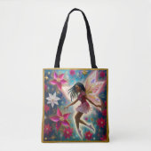 Kerstelfenverzameling - Cornrows Vlechten Haar Tote Bag (Voorkant)