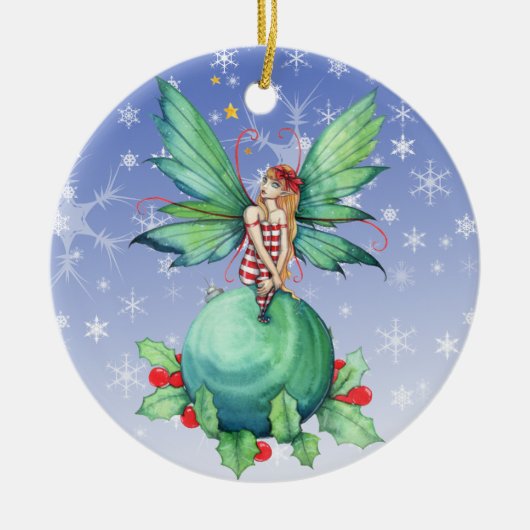 Kerstelfje Ornament (Voorkant)