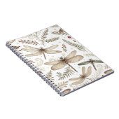 Kerstelfjes Libellen Notitieboek (Rechterzijde)