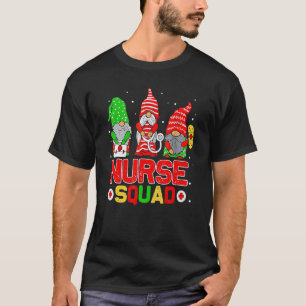 Kerstelfjes voor verpleegkundigen Kerstman Verplee T-shirt