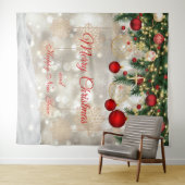Kerstelijke Achtergrond Wandkleed (In Situ (horizontaal))