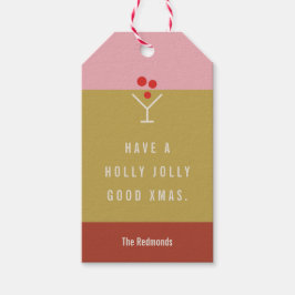 Kerstelijke Cadeaubijsluiter Cadeaulabel