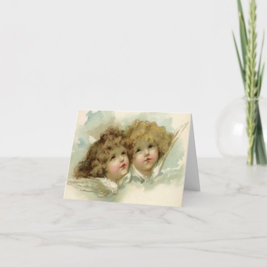 Kerstelijke Dank Je Wel Oud Stijl Bedankkaart (Voorkant)