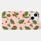 Kerstelijke Hulstbes Telefoonhoes Case-Mate iPhone Case (Achterkant (horizontaal))