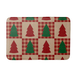 Kerstelijke kerstbadmat – Vakantiebadkamersiering Badmat