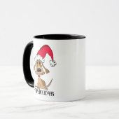 Kerstelijke Kersthond Mok (Voorkant links)