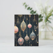 Kerstelijke kerstkaart briefkaart (Staand voorkant)