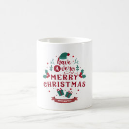 Kerstelijke Kerstmok – Vakantiegroet Delight Koffiemok