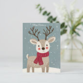 Kerstelijke Kerstslinger Groetkaart Briefkaart (Staand voorkant)