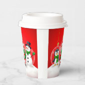Kerstelijke Kerstversieringen Papieren Bekers (Rechts)