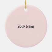 Kerstelijke Moeder ornament (Achterkant)