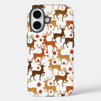 Kerstelijke Rendier Kerst iPhone Hoesje