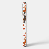 Kerstelijke Rendier Kerst iPhone Hoesje (Achterkant / Links)