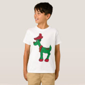 Kerstelijke rendieren - kerst t-shirts (Voorkant volledig)