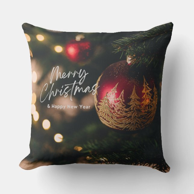 Kerstelijke Thuisdecoratie Kussen (Voorkant)