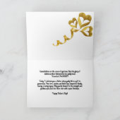 Kerstelijke Vaderdagkaart – Een nalatenschap van g Kaart (Binnen)