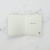 Kerstelijke Valentijnskaart Feestdagen Kaart (Binnen)