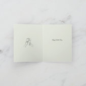 Kerstelijke Valentijnskaart Feestdagen Kaart (Binnen)