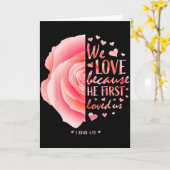 Kerstelijke valsshirt cadeaus kinderen vrouwen val kaart (Gele Bloem)