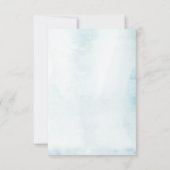 Kerstelijke verhuisbericht kaart (Achterkant)