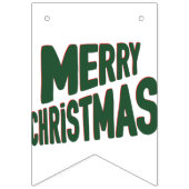 Kerstelijke Vlaggen Slagbanner Vlaggetjes (Derde vlag)