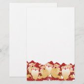 KerstElves Briefpapier (Voorkant / Achterkant)