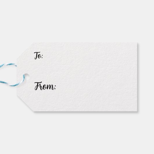 KerstElves Cadeaulabel (Achterkant Horizontaal)