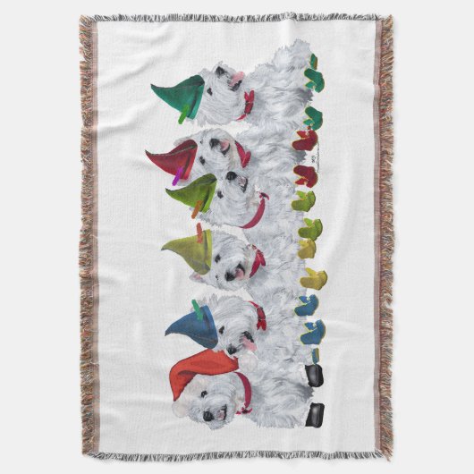 KerstElves Deken (Voorkant Verticaal)