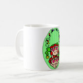 KerstElves Koffiemok (Voorkant links)