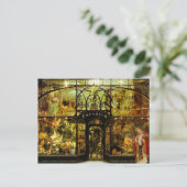 kerstemporium feestdagenkaart (Staand voorkant)