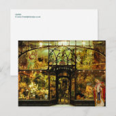 kerstemporium feestdagenkaart (Voorkant / Achterkant)