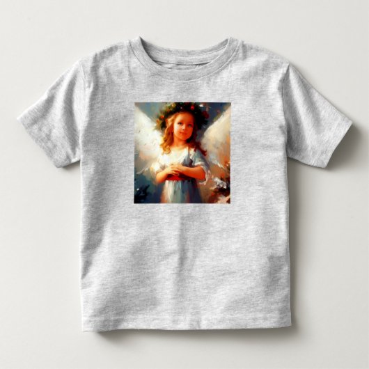 Kerstengel 1 kinder shirts (Voorkant)