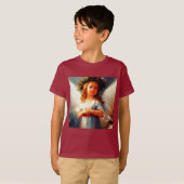 Kerstengel 1 t-shirt (Voorkant volledig)