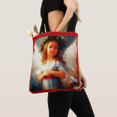 Kerstengel 1 tote bag (Dichtbij)
