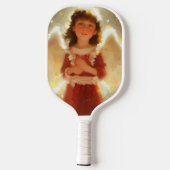 Kerstengel (4) pickleball paddle (Achterkant)