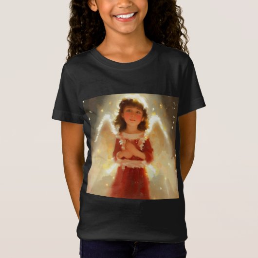 Kerstengel 4 t-shirt (Voorkant)
