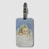 kerstengel bagagelabel (Voorkant (verticaal))