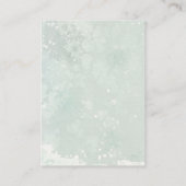 Kerstengel boeken voor baby aanvraag kaart (Achterkant)