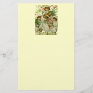 kerstengel briefpapier