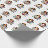Kerstengel Cadeaupapier (Hoek)
