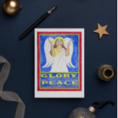 kerstengel Christelijk Feestdagen Kaart