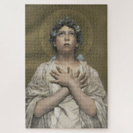 Kerstengel (door Erulo Eroli) Legpuzzel