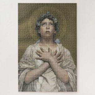 Kerstengel (door Erulo Eroli) Legpuzzel