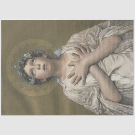 Kerstengel (door Erulo Eroli) Tissuepapier (Voorkant)