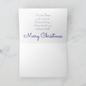 kerstengel feestdagen kaart (Binnen)